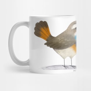 Blue Throat Bird Mug